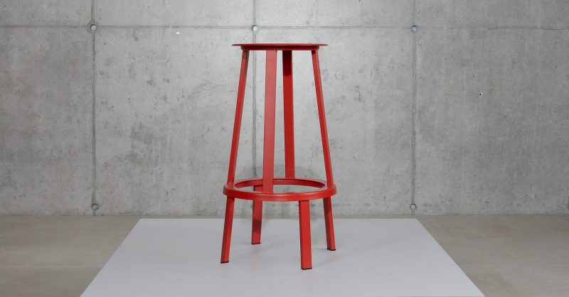 Revolver Bar Stool High door Leon Ransmeier voor HAY | VOS